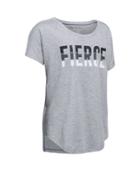 Under Armour Girls' Ua Fierce Short Sleeve T-shirt