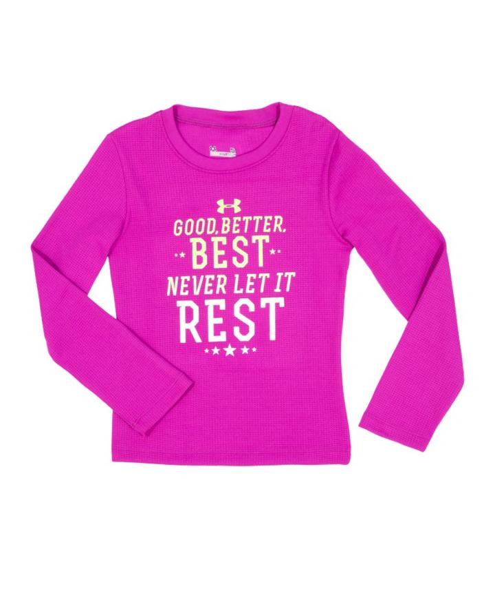 Under Armour Girls' Infant Ua Good Better Best Longsleeve