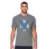 Under Armour Men's Los Angeles Dodgers Charged Cotton Tri-blend T-shirt