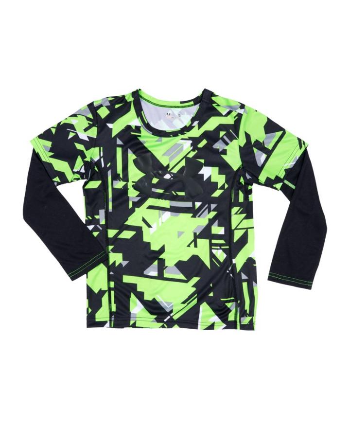 Under Armour Boys' Toddler Ua Digi Shard Long Sleeve