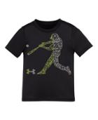 Under Armour Boys' Pre-school Ua Geo Baseball Man T-shirt