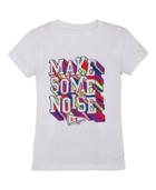 Under Armour Girls' Pre-school Ua Make Some Noise T-shirt