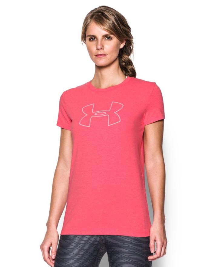 Under Armour Women's Ua Big Logo Short Sleeve