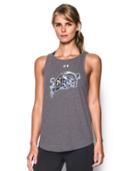 Under Armour Women's Navy Charged Cotton Tie Tank