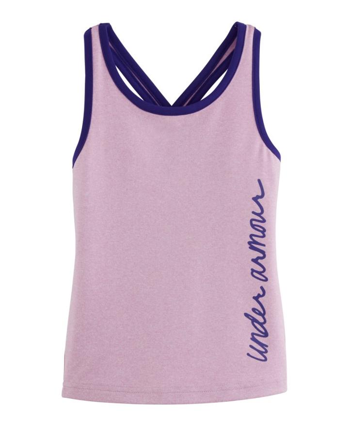 Under Armour Girls' Pre-school Ua Remix Keyhole Tank
