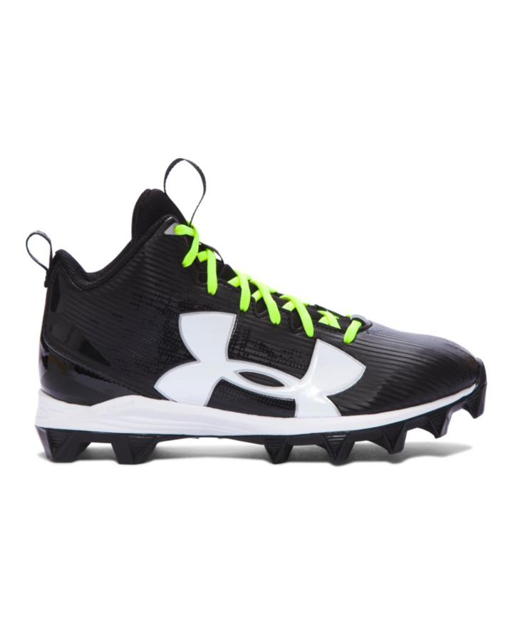 Under Armour Boys' Ua Crusher Rm Jr. Football Cleats  Wide