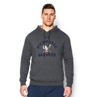 Under Armour Men's Milwaukee Brewers Ua Rival Fleece Hoodie