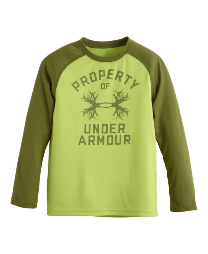 Under Armour Boys' Infant Ua Outdoor Property Of Ls T-shirt