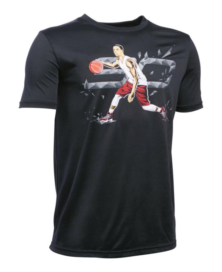 Under Armour Boys' Sc30 Dribble Drive T-shirt