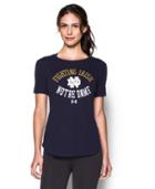 Under Armour Women's Notre Dame Charged Cotton Short Sleeve T-shirt