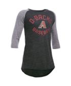 Under Armour Girls' Arizona Diamondbacks Ua Tri-blend  Sleeve