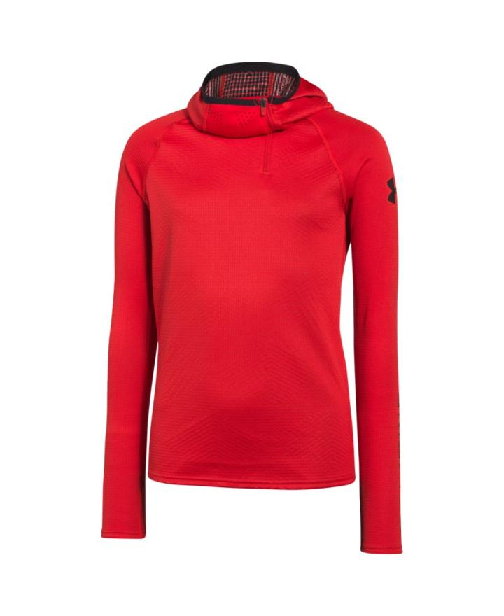 Under Armour Boys' Ua Combine Training Coldgear Infrared Fitted Hoodie