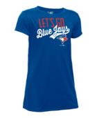 Under Armour Girls' Toronto Blue Jays Ua Tech T-shirt