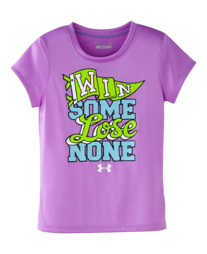 Under Armour Girls' Toddler Ua Win Some Lose None T-shirt