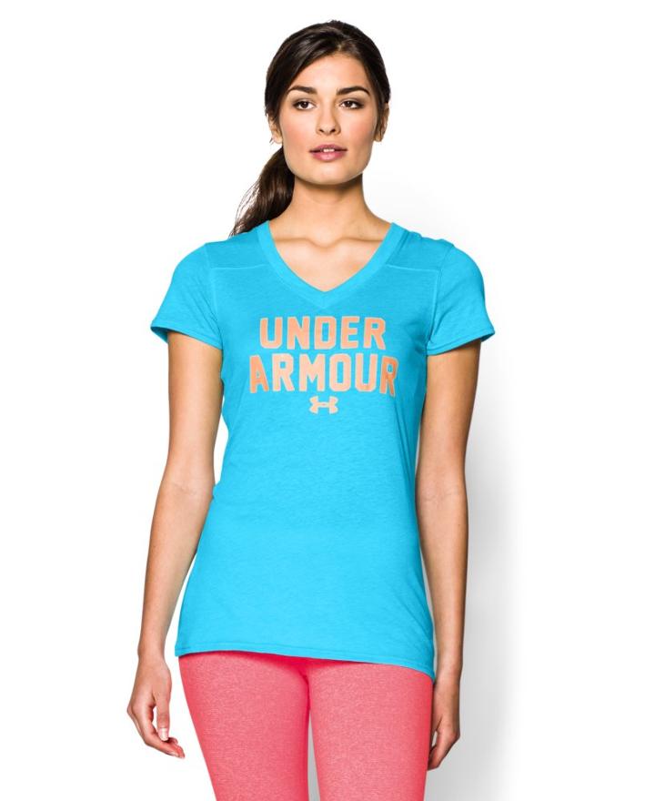 Women's Ua Charged Cotton Tri-blend Under Armour T-shirt