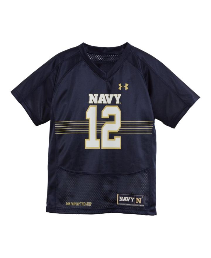 Under Armour Boys' Toddler Navy Replica Jersey