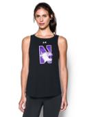 Under Armour Women's Northwestern Charged Cotton Tie Tank