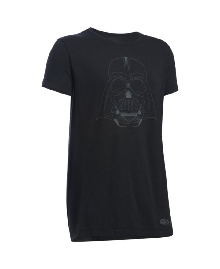 Under Armour Girls' Star Wars Darth Vader Ua T-shirt