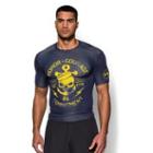 Under Armour Men's Ua Freedom Navy Compression Shirt