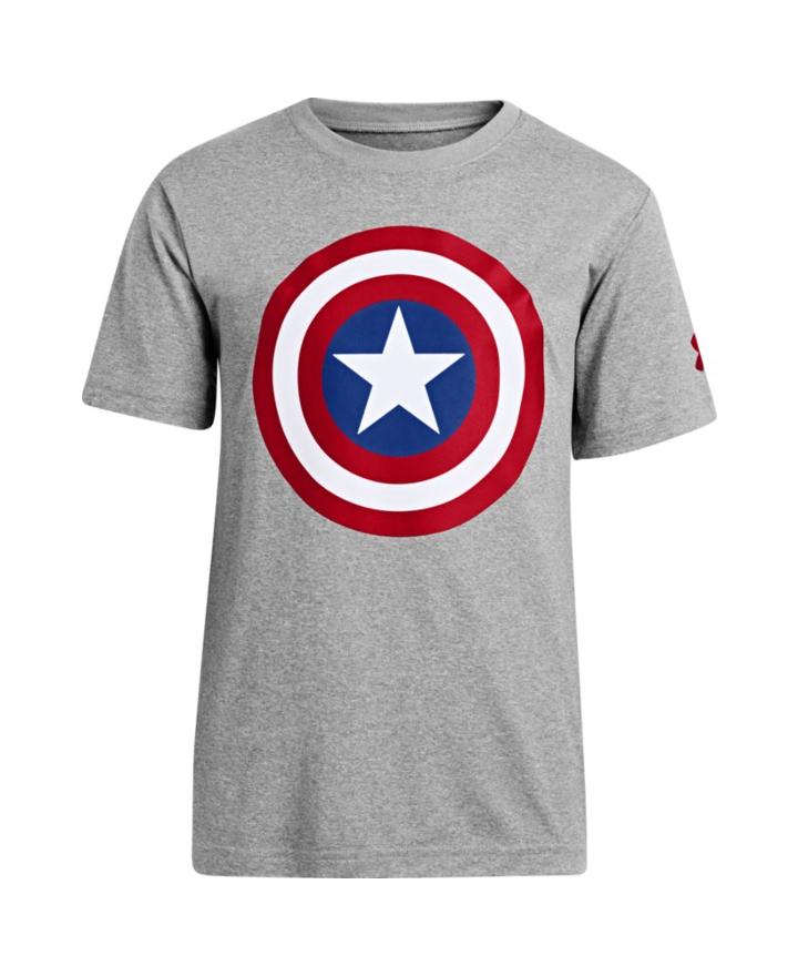 Boys' Under Armour Alter Ego Captain America Logo T-shirt