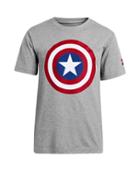 Boys' Under Armour Alter Ego Captain America Logo T-shirt