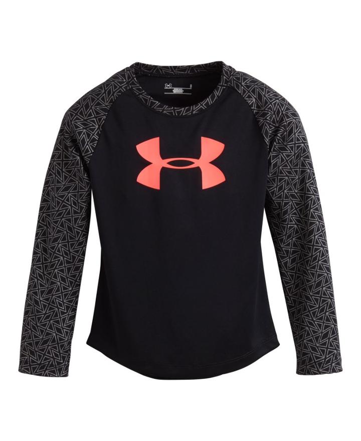 Under Armour Girls' Pre-school Ua Chain Grid Raglan