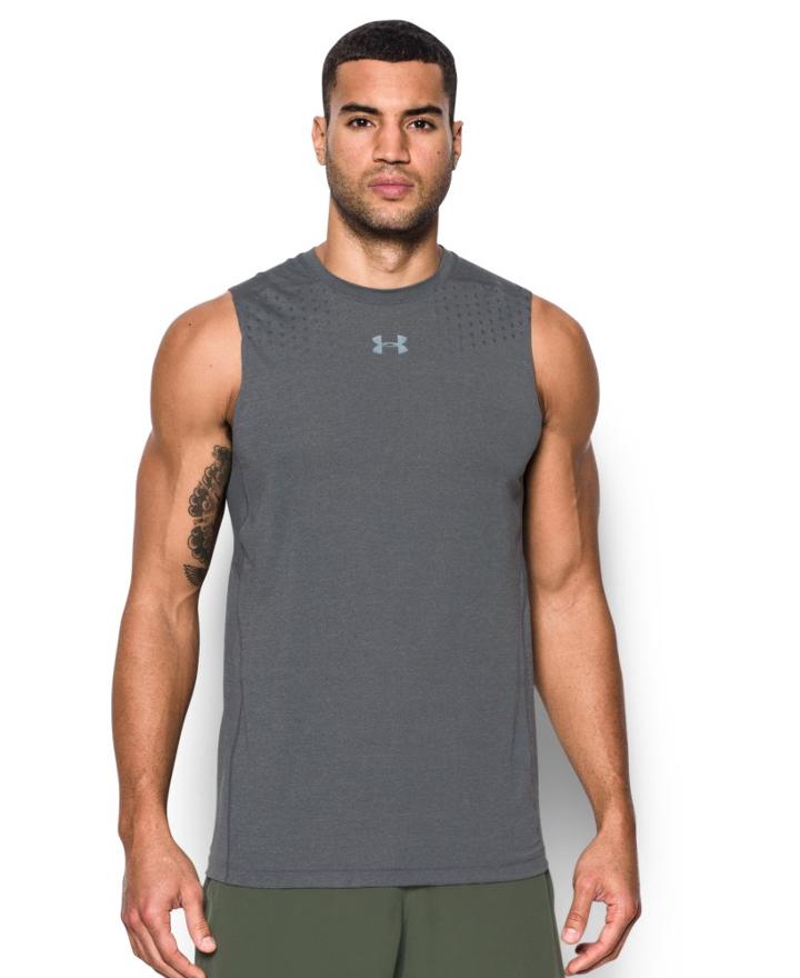 Under Armour Men's Heatgear Coolswitch Twist Fitted Sleeveless