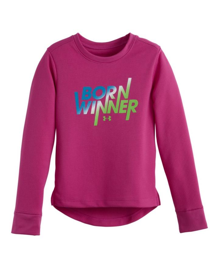 Under Armour Girls' Pre-school Ua Born Winner Long Sleeve
