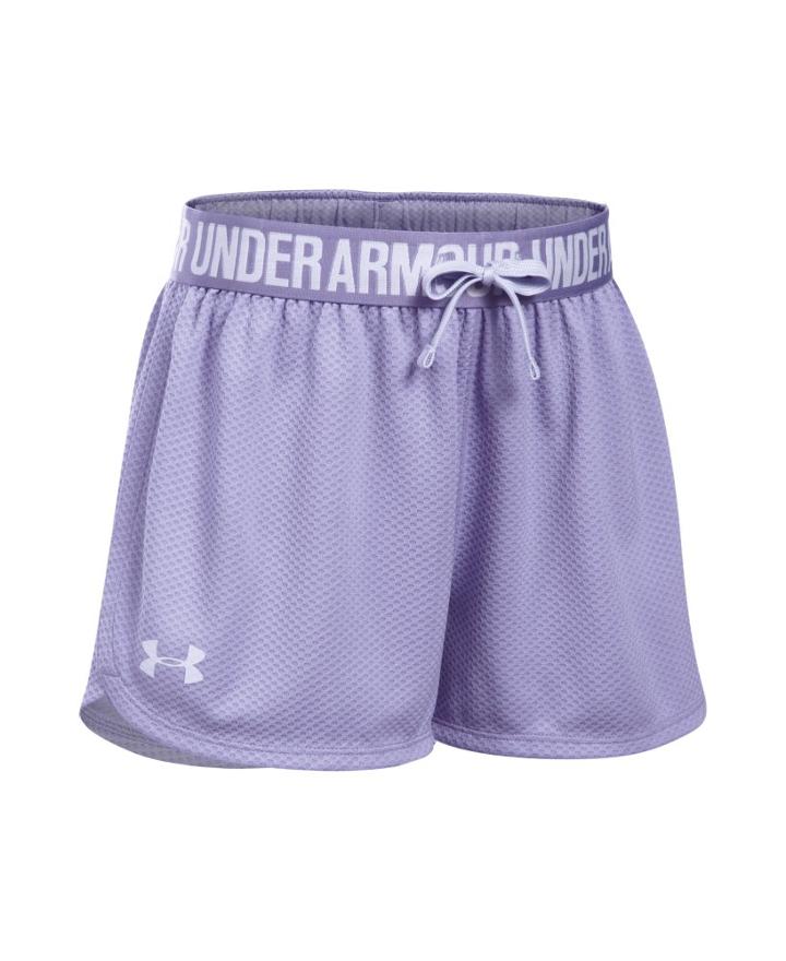 Under Armour Girls' Ua Play Up Mesh Shorts