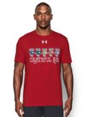 Under Armour Men's Wisconsin Grateful Red T-shirt