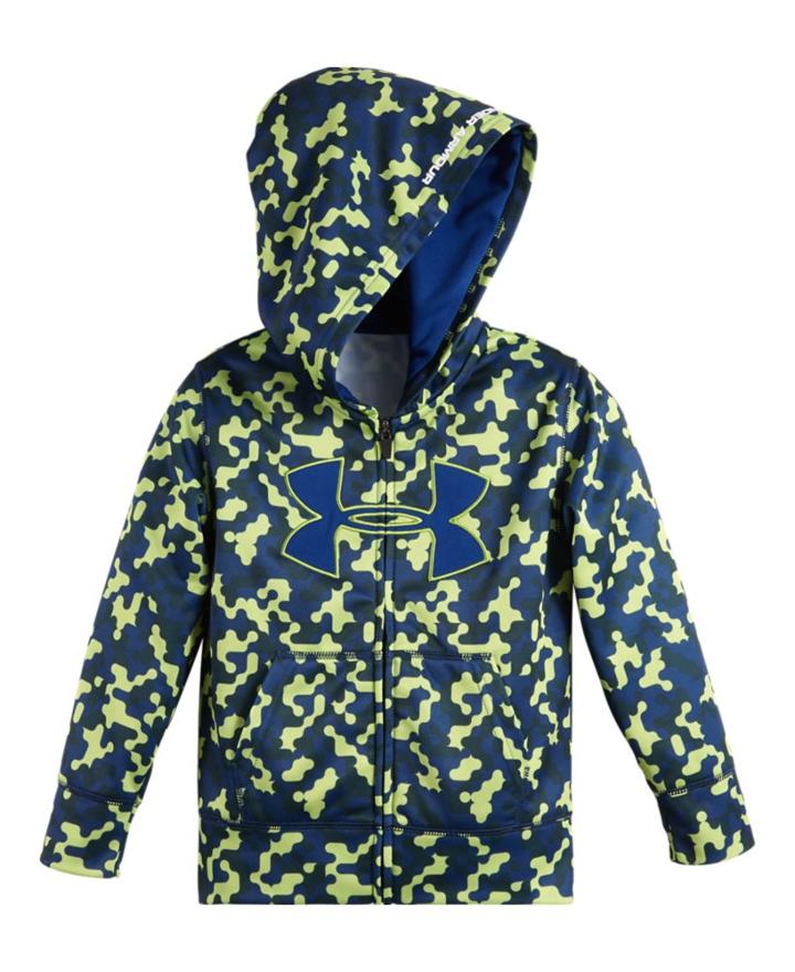 Under Armour Boys' Pre-school Ua Cloud Camo Printed Hoodie