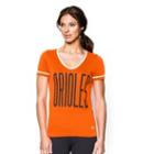 Under Armour Women's Baltimore Orioles Ua Shirzee T-shirt