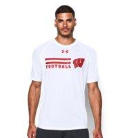 Under Armour Men's Wisconsin Ua Tech Sideline T-shirt
