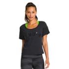 Under Armour Women's Ua Pretty Gritty Black Out T-shirt