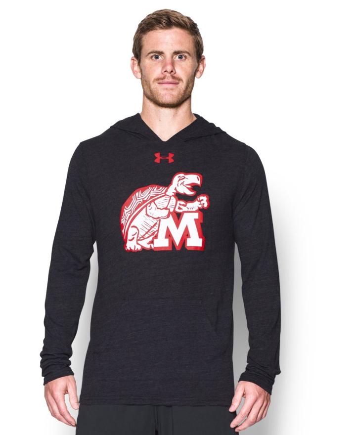 Under Armour Men's Maryland Ua Tri-blend Hoodie