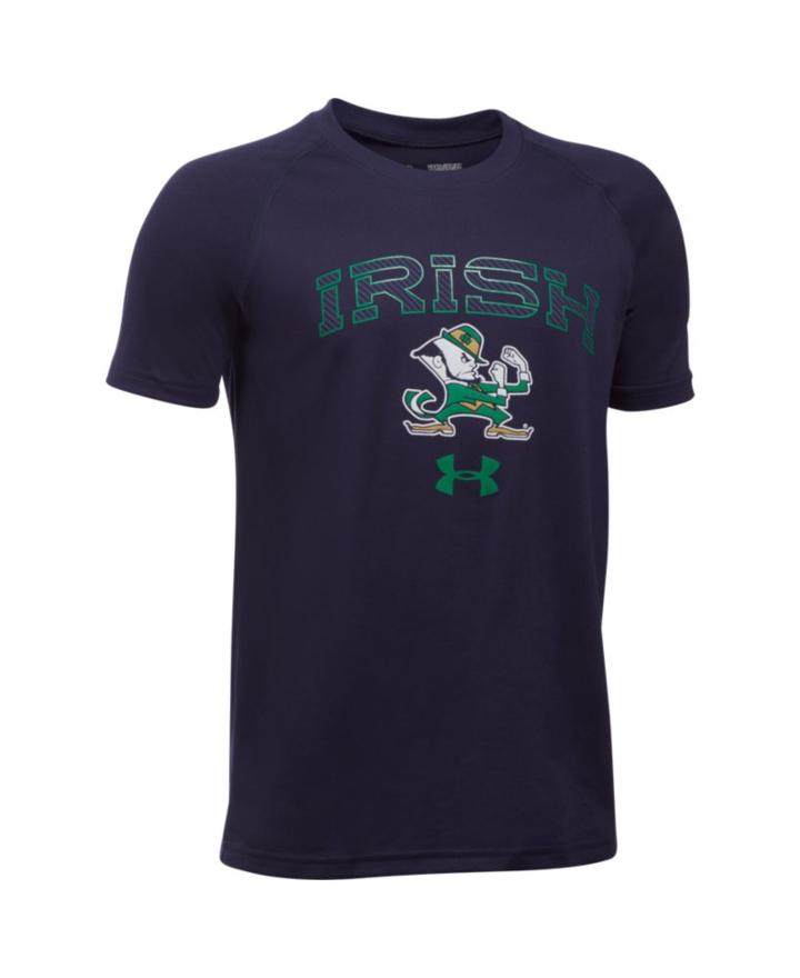 Under Armour Boys' Notre Dame Ua Tech T-shirt