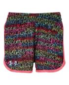 Under Armour Girls' Infant Ua Wordmark Redux Essentials Shorts
