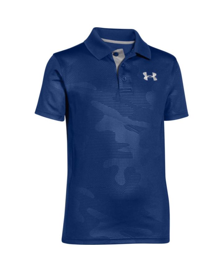 Under Armour Boys' Ua Match Play Printed Polo