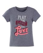 Under Armour Girls' Toddler Ua Play The Game You Love T-shirt