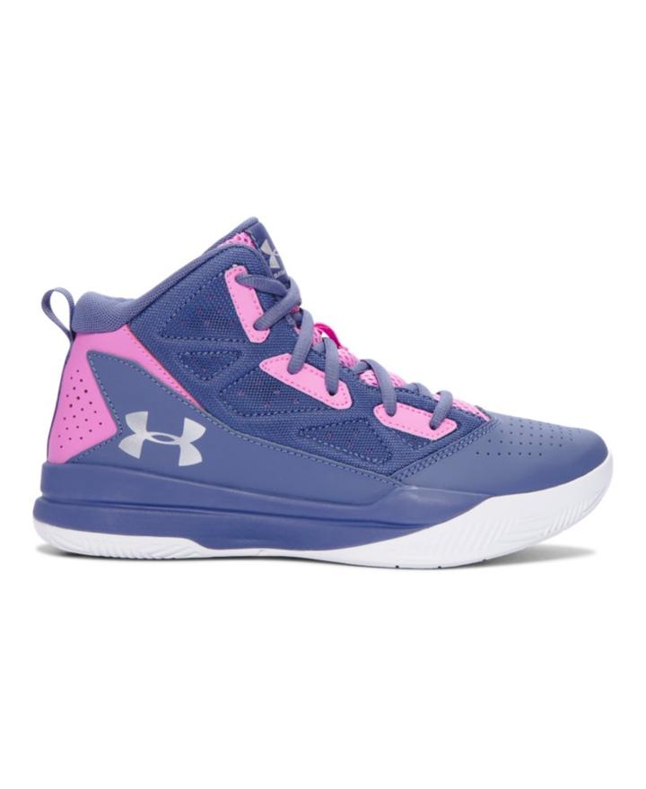 Under Armour Girls' Grade School Ua Jet Mid Basketball Shoes