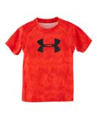 Under Armour Boys' Pre-school Ua Big Logo Shock Print T-shirt