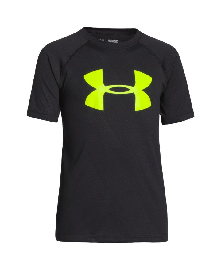 Under Armour Boys' Ua Big Logo Embossed T-shirt