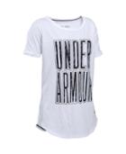 Under Armour Girls' Ua Dazzle Short Sleeve