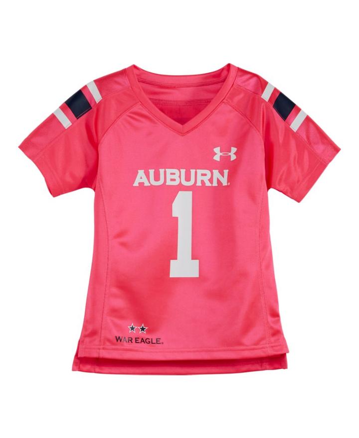 Under Armour Girls' Infant Auburn Replica Jersey