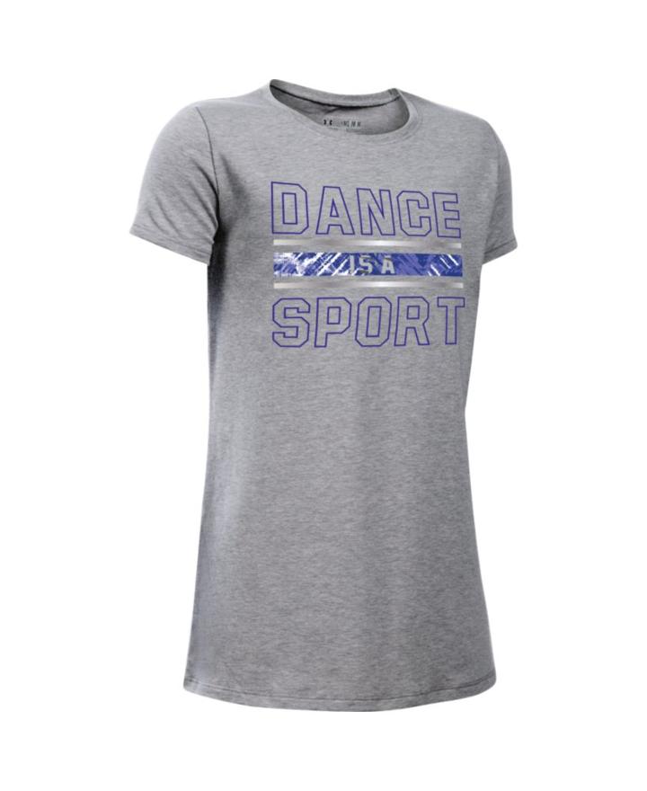 Under Armour Girls' Ua Dance Is A Sport Short Sleeve T-shirt
