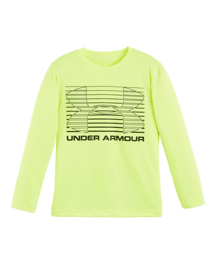 Under Armour Boys' Pre-school Ua Elevate Logo Long Sleeve