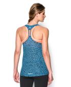 Under Armour Women's Ua Fly-by Allover Printed Mesh Tank