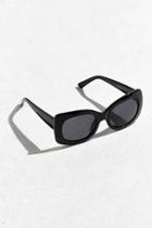 Urban Outfitters Chunky Square Sunglasses,black,one Size