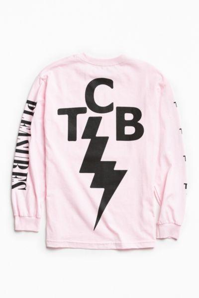 Pleasures Lightning Bolt Long Sleeve Tee