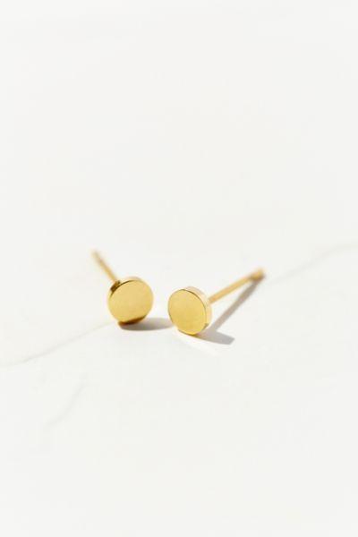 Urban Outfitters Seoul Little 24k Gold Plated Xo Post Earring